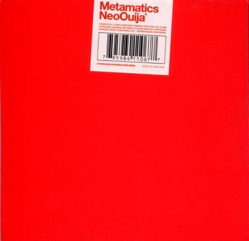 Metamatics - NeoOuija (1999 Electronic CD) VG+