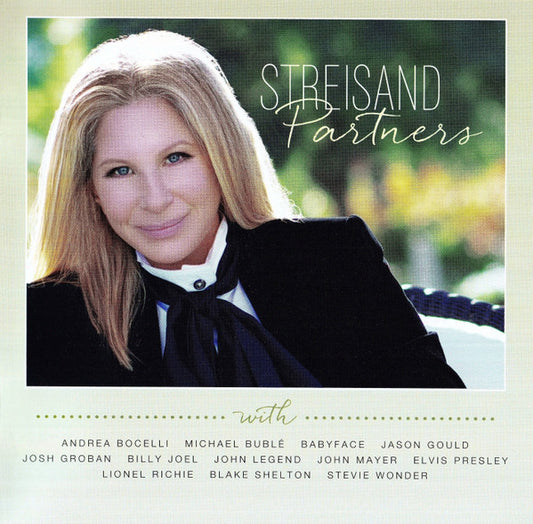 Barbra Streisand - Partners (2014 CD) VG+