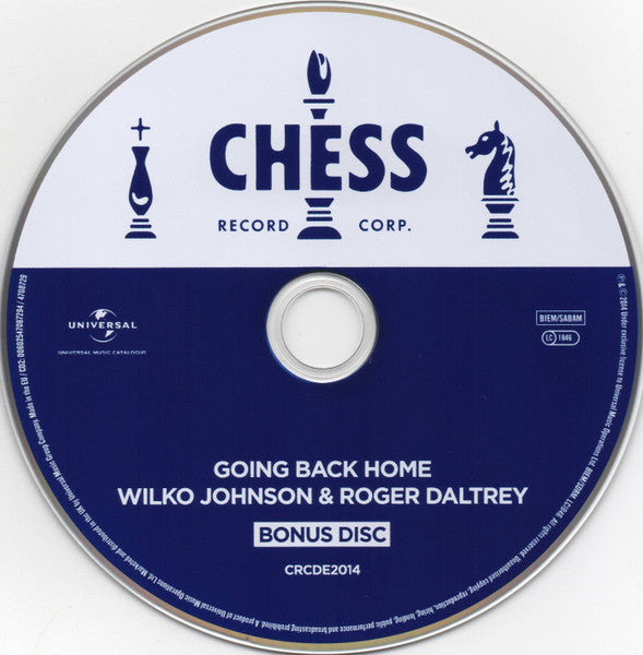 Wilko Johnson / Roger Daltrey - Going Back Home (2014 Deluxe Edition DCD) NM