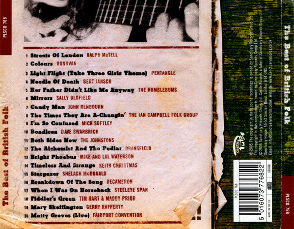 Various - The Best of British Folk (2005 CD) Mint