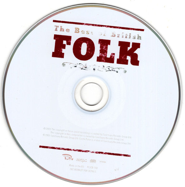 Various - The Best of British Folk (2005 CD) Mint