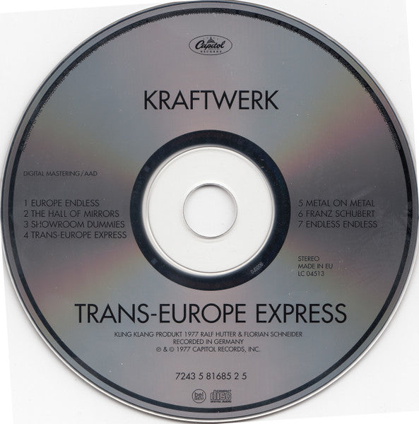 Kraftwerk - Trans-Europe Express (2005 CD) VG+