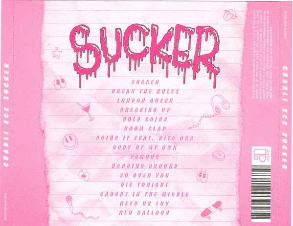 Charlie XCX - Sucker (2015 CD) Sealed