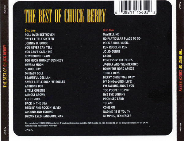 Chuck Berry - The Best of (1996 DCD) VG+