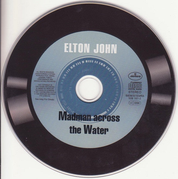 Elton John - Madman Across the Water (1995 CD) NM