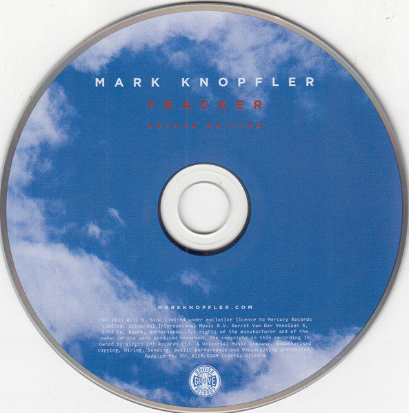 Mark Knopfler - Tracker (2015 CD) Mint