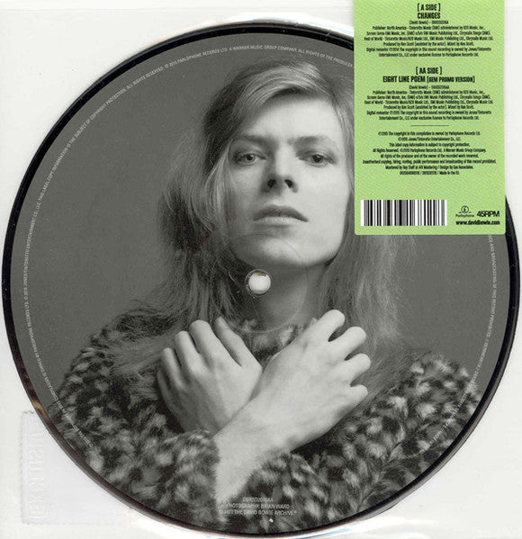 David Bowie - Changes (Vinyl 7" Limited Edition Picture Disc Single) Mint