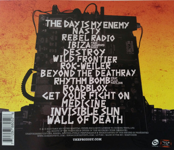 Prodigy - The Day is my Enemy (2015 CD) Sealed