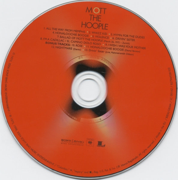 Mott the Hoople - Mott (2006 Expanded CD) NM