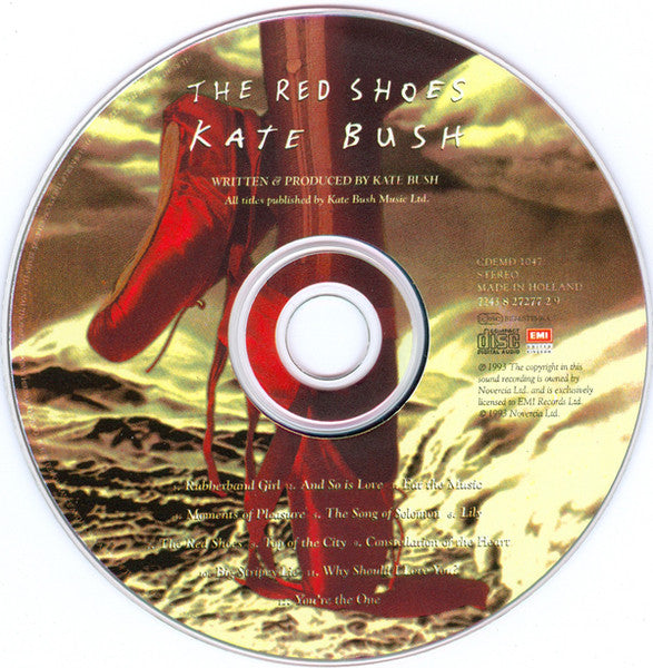 Kate Bush - The Red Shoes (1993 Picture CD) VG+