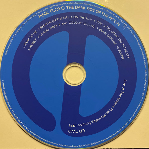 Pink Floyd - Dark Side of the Moon (2011 Experience Edition DCD) NM