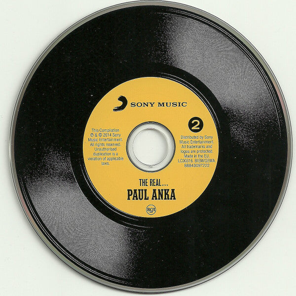 Paul Anka - The Real... (2014 Triple CD) Sealed