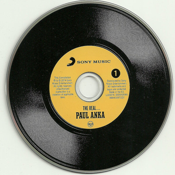 Paul Anka - The Real... (2014 Triple CD) Sealed