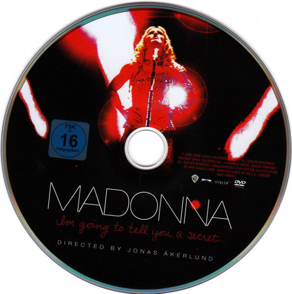 Madonna - I'm Going to tell you a Secret (2006 CD & DVD 5.1) VG