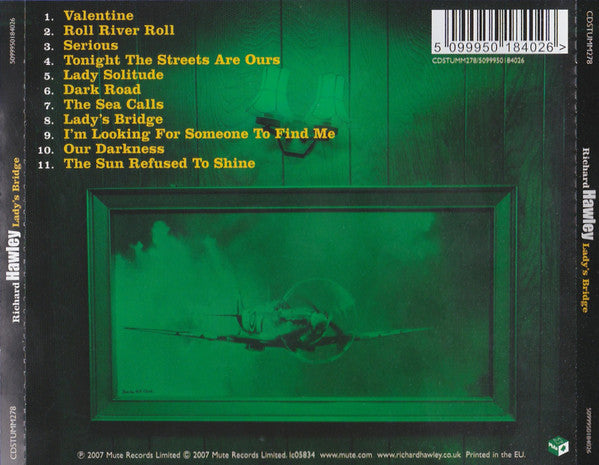 Richard Hawley - Lady's Bridge (2007 CD) NM