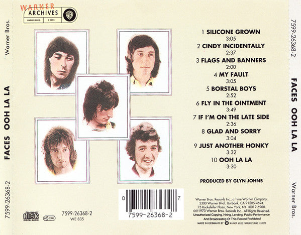 Faces - Ooh la La (1993 CD) Mint