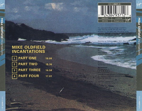 Mike Oldfield - Incantations (2000 HDCD) VG+