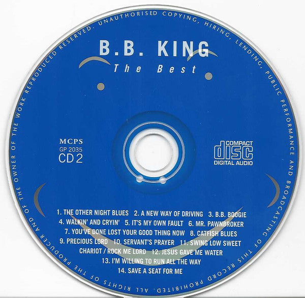 B.B King - The Best (1998 DCD) VG+