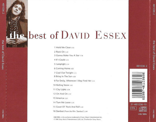 David Essex - The Best of (1996 UK CD) NM
