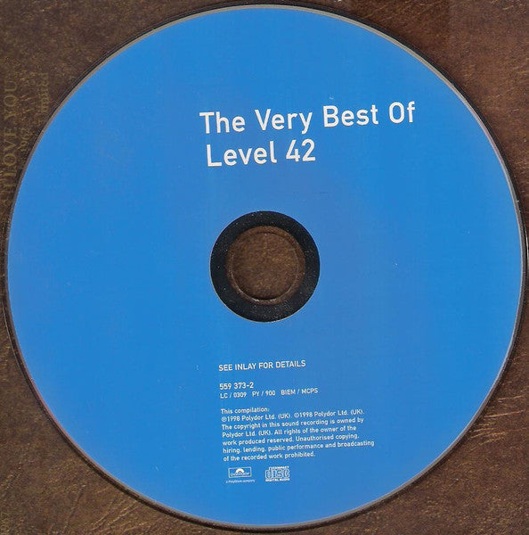 Level 42 - The Very Best of (1998 CD) Mint