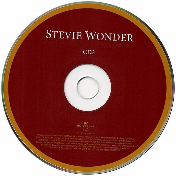 Stevie Wonder - The Definitive Collection (2002 DCD) NM
