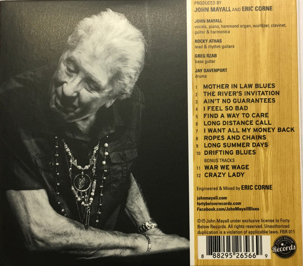 John Mayall - Find a Way to Care (2015 US CD) Sealed