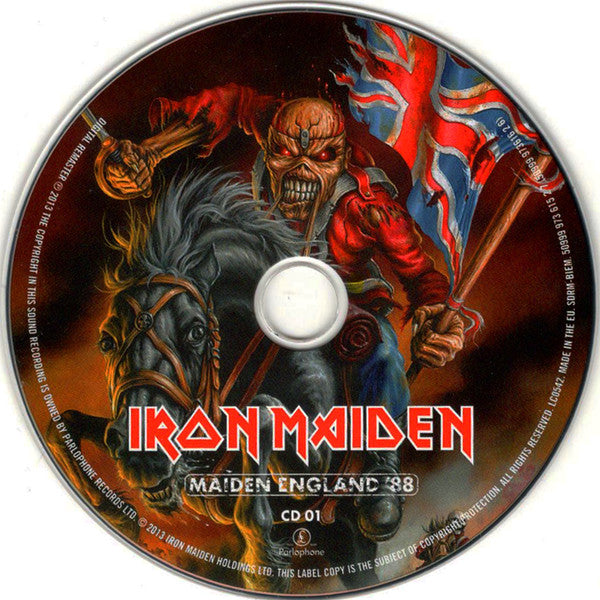 Iron Maiden - Maiden England '88 (2013 DCD) Mint