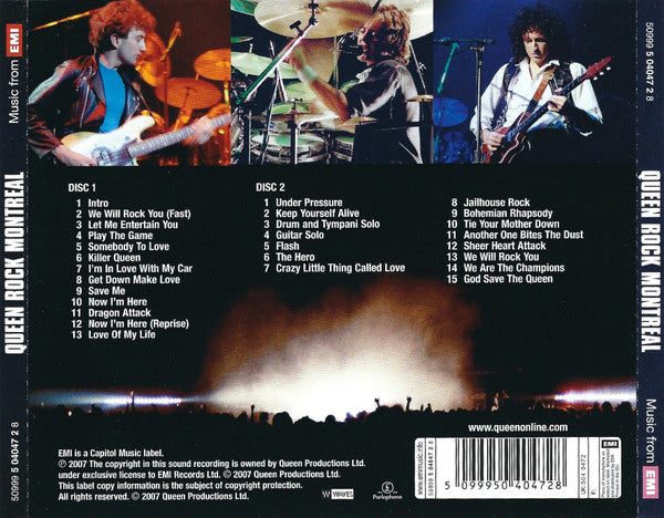 Queen - Rock Montreal (Live 2007 DCD) NM