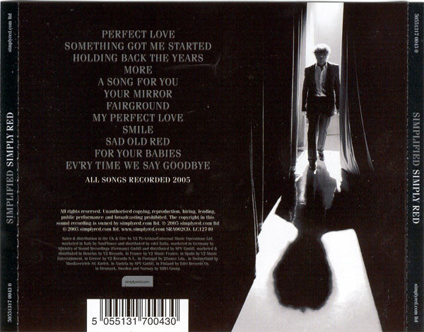 Simply Red - Simplified (2005 CD) NM