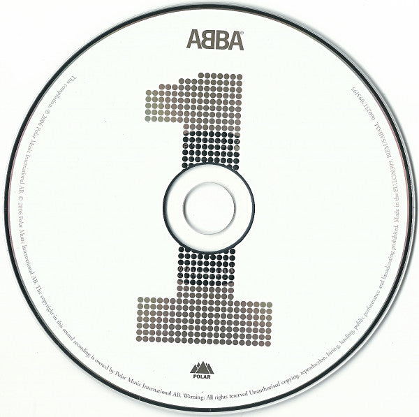 Abba - Number Ones (2006 CD) VG+