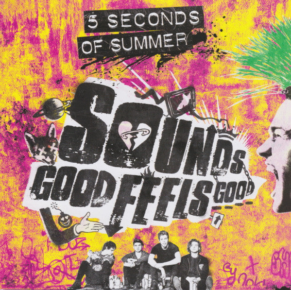5 Seconds of Summer - Sounds Good Feels Good (2015 Deluxe Edition CD) Mint