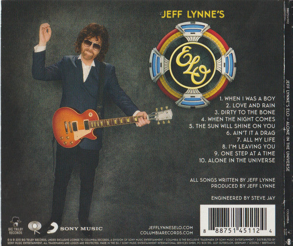 Jeff Lynne's ELO - Alone in the Universe (2015 CD) Sealed