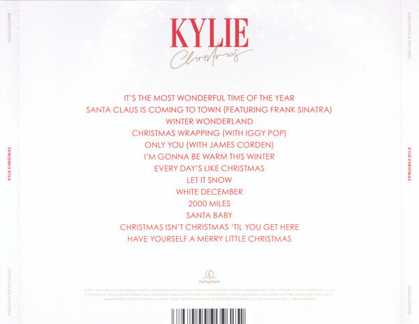 Kylie Minogue - Kylie Christmas (2015 CD) Sealed