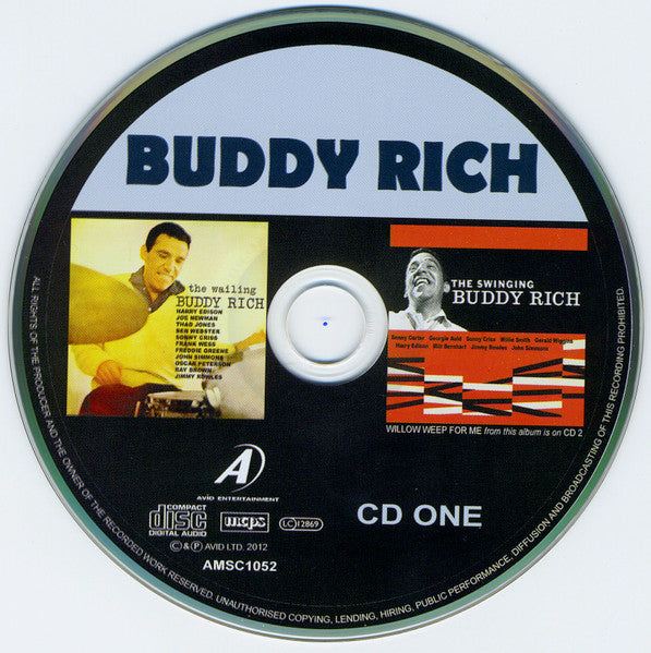Buddy Rich - Three Classic Albums Plus (2012 DCD) Mint