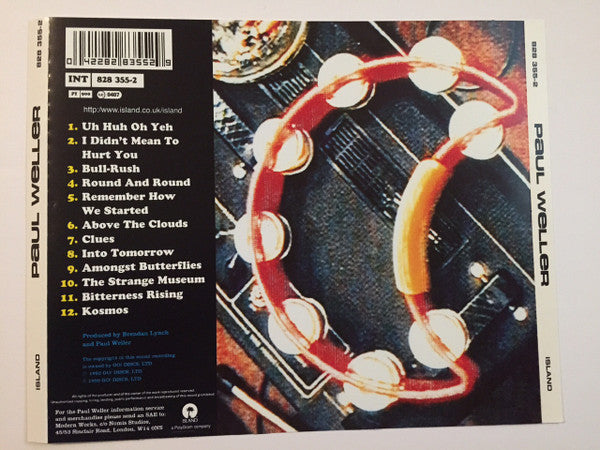 Paul Weller - Self Titled (1992 EDC CD) NM