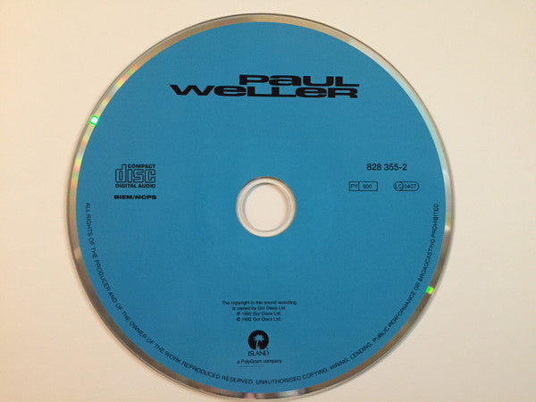 Paul Weller - Self Titled (1992 EDC CD) NM