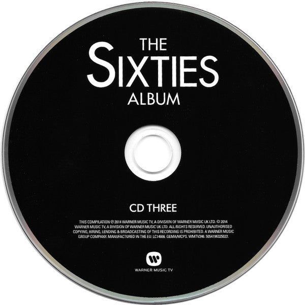 Various - The Sixties Album ~ The Album of the Decade (2014 Triple CD) NM