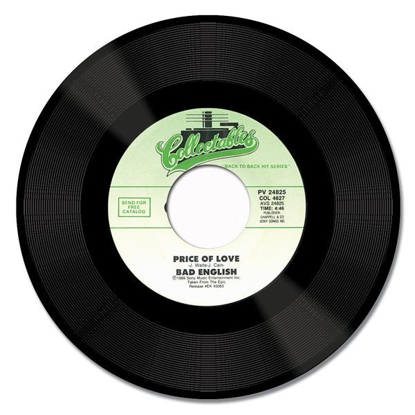 Bad English - Price of Love / Possession (Vinyl 7" Single US Reissue) Mint