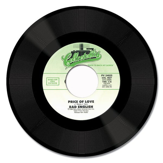 Bad English - Price of Love / Possession (Vinyl 7" Single US Reissue) Mint