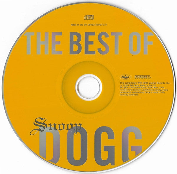 Snoop Dog - The Best of (2005 CD) VG+