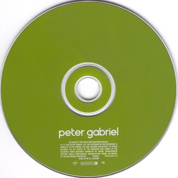 Peter Gabriel - 4 (2002 Limited Edition Remastered CD) NM