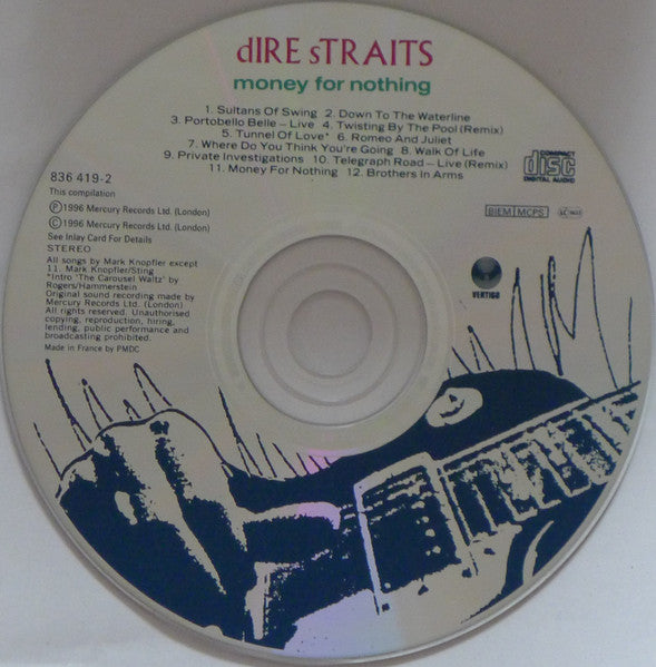 Dire Straits - Money For Nothing (1996 24Bit SBM CD) NM