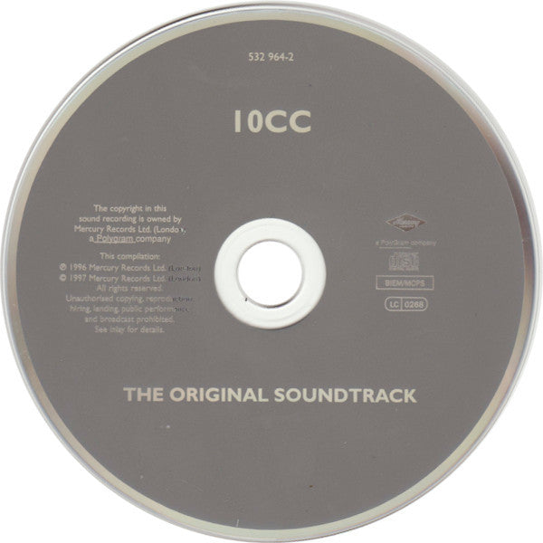 10cc - The Original Soundtrack (1997 Remastered CD + Bonus) NM