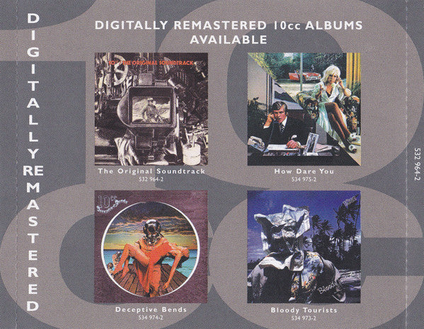 10cc - The Original Soundtrack (1997 Remastered CD + Bonus) NM