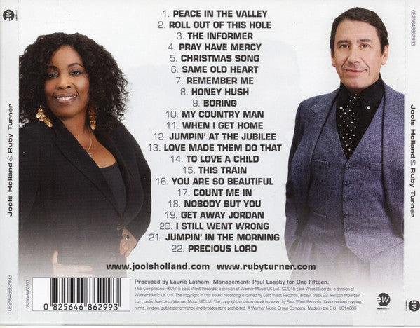 Jools Holland / Ruby Turner - Jools & Ruby (2015 CD) NM