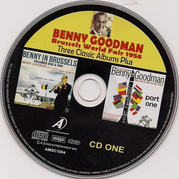 Benny Goodman - Three Classic Albums + (2010 JAZZ DCD) NM