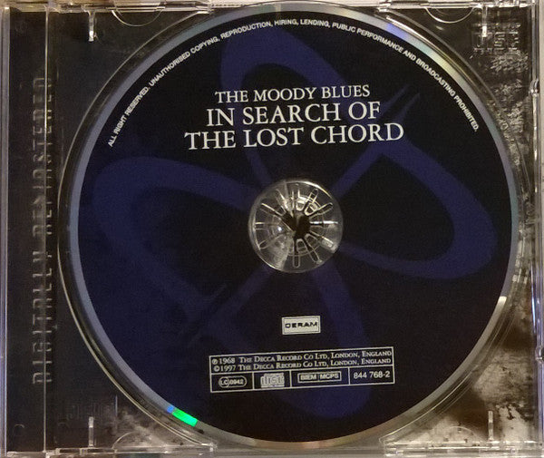 Moody Blues - in Search of the Lost Chord (1996 Remastered CD) Mint