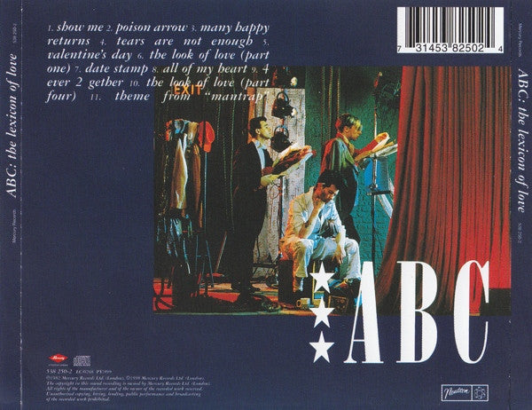 ABC - Lexicon of Love (1998 CD) NM