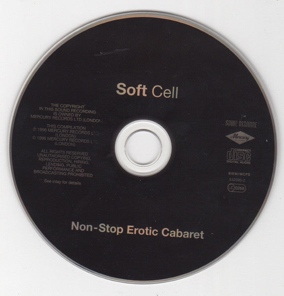 Soft Cell - Non-Stop Exotic Cabaret (1996 Remaster + Bonus CD) NM