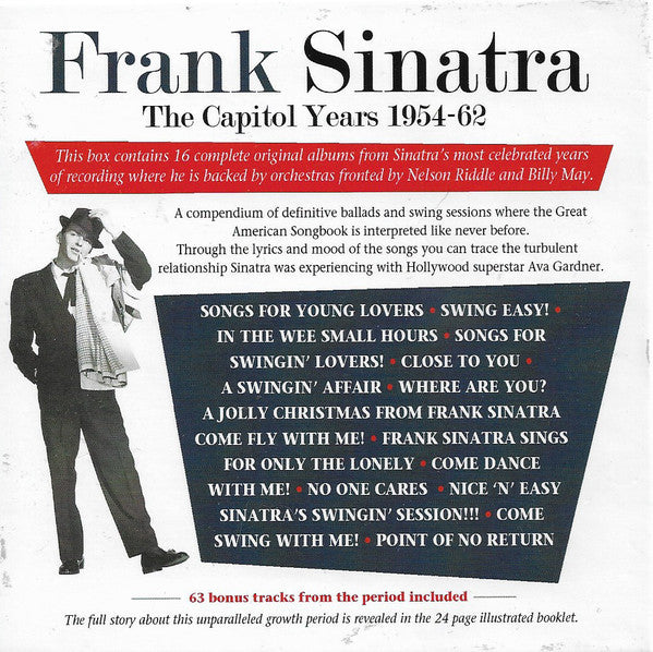 Frank Sinatra - The Capitol Years 1953-62 (12 CD Box Set) NM